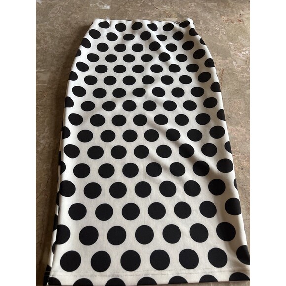 Daniel Hechter Women’s Polka Dot Straight Skirt Size 32 (xxs-xs) - Picture 2 of 6